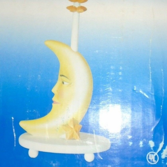 Vintage Kids Cow Over Moon Lamp - Picture 5 of 5